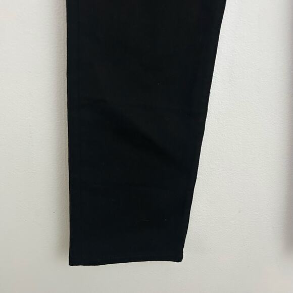 J. Crew Factory Women's Essential Straight Jean Black Stretch 26 T Tall New - Picture 5 of 8